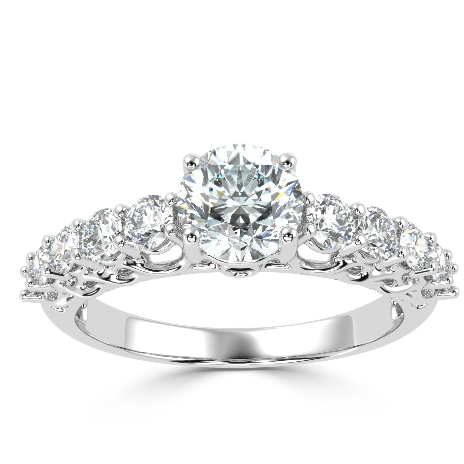 Buy 1.32Carat Solitaire Natural Diamond Ring |Solitairekart